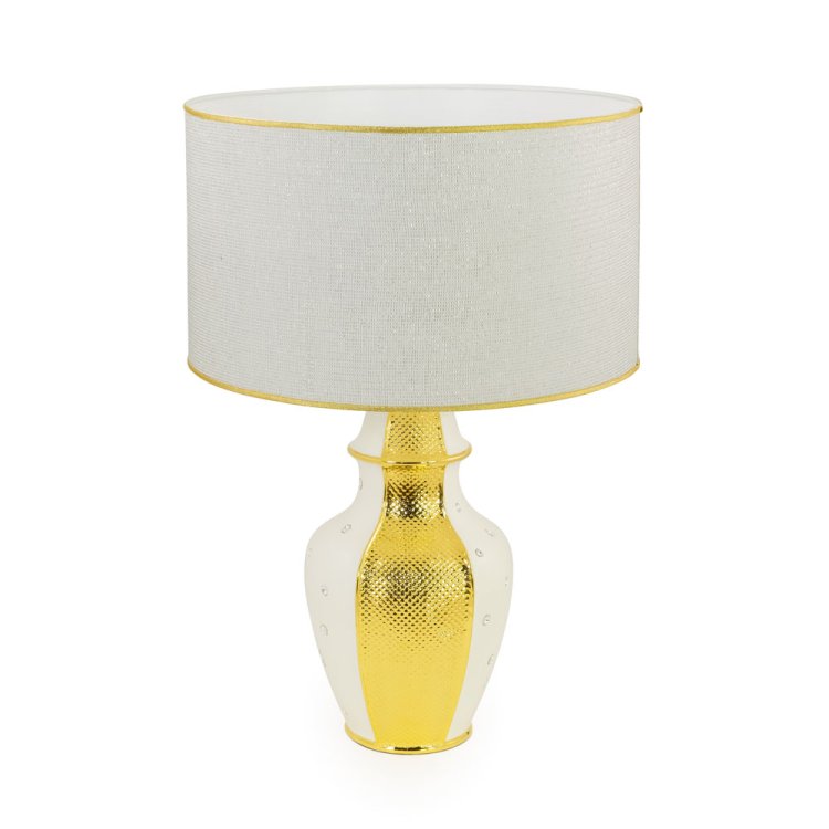 Настольная Лампа с золотым декором коллекция Dubai Migliore De Luxe 27556, фотография сбоку