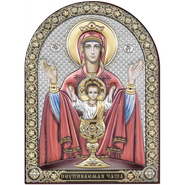 Икона Божией Матери Неупиваемая Чаша, Размер: 11х15 см Beltrami 6397/C3