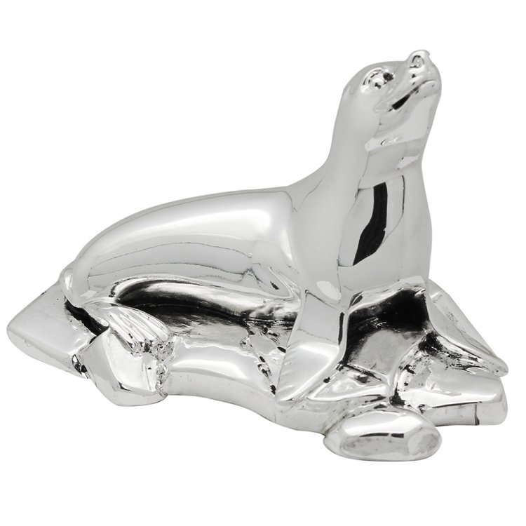 Статуэтка с посеребрением Тюлень на льдине Exetera Argenti 46-455959