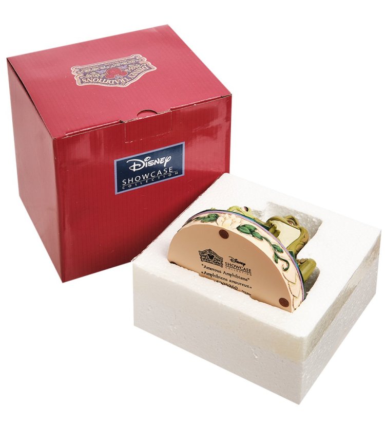 Статуэтка Влюбленные - Тиана и Навин Disney Traditions, упаковочный вид