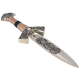 Кинжал Викинга из стали Art Gladius AG-506, вид со стороны