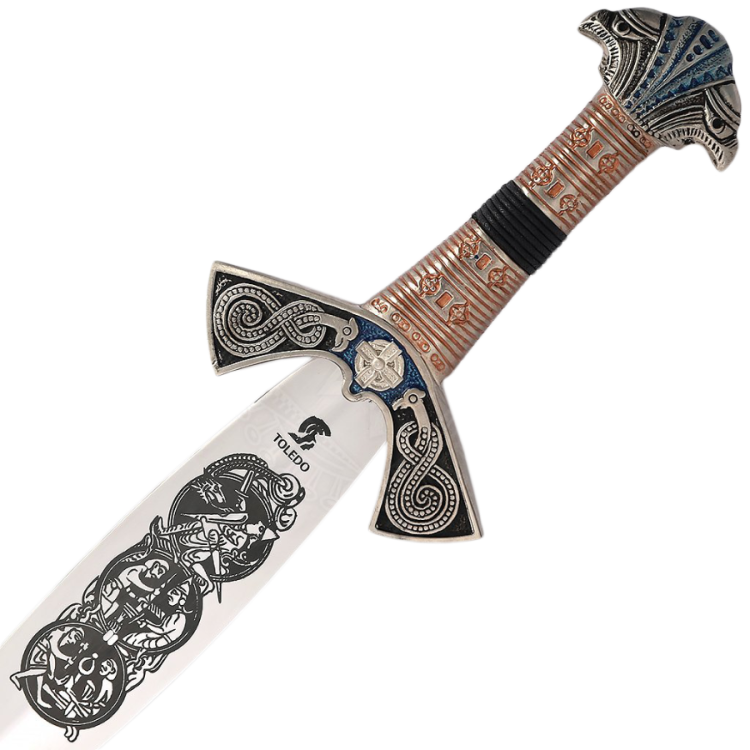 Кинжал Викинга из стали Art Gladius AG-506, увеличенный вид деталей