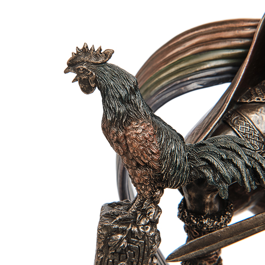 Статуэтка Хеймдалль - страж богов и мирового древа Veronese WS-1089, увеличенный вид деталей