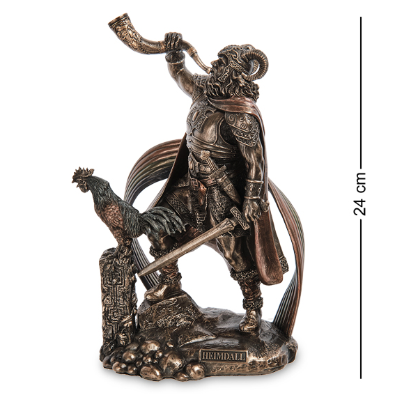 Статуэтка Хеймдалль - страж богов и мирового древа Veronese WS-1089, вид профиль