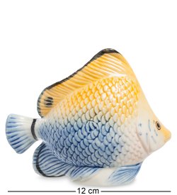 Статуэтка из фарфора Желто-голубая Рыбка