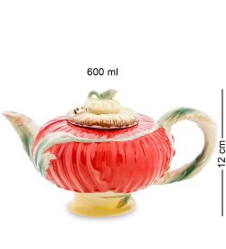 Заварочный чайник из фарфора Маки