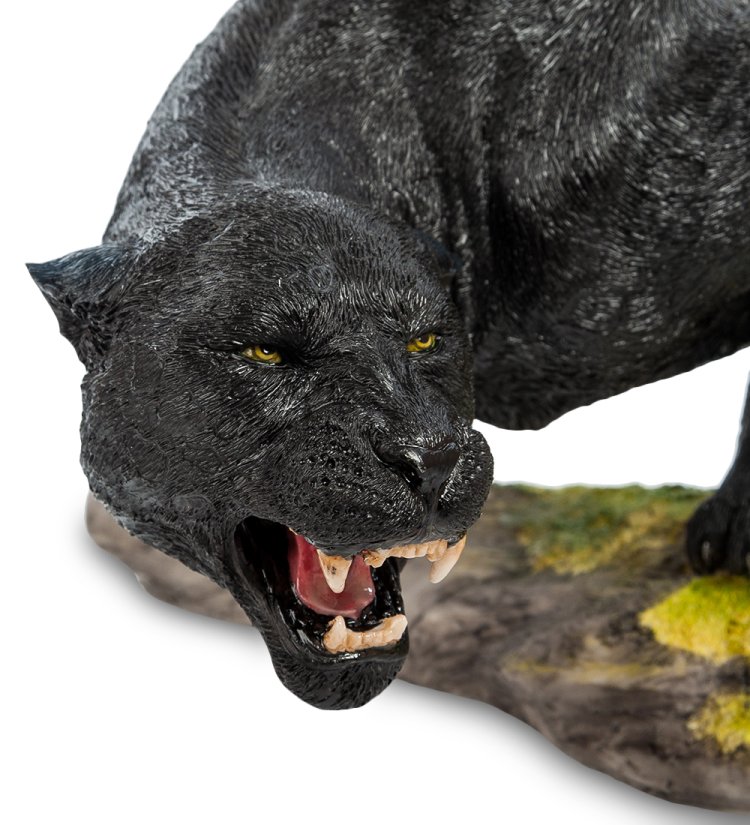 Статуэтка Дикая Пантера Veronese WS-704, увеличенный вид профиль