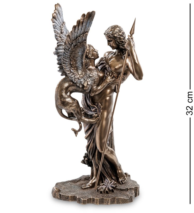 Статуэтка Эдип и Сфинкс Veronese WS-926