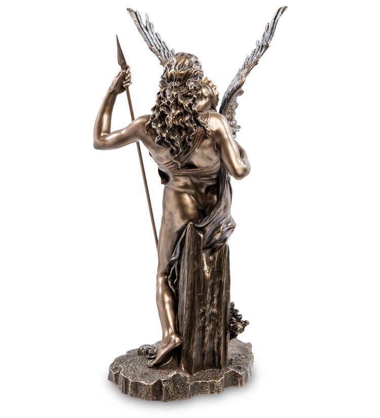 Статуэтка Эдип и Сфинкс Veronese WS-926, оборотная сторона