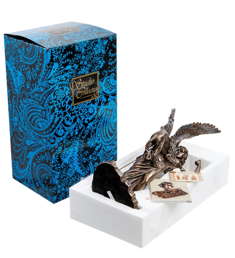 Статуэтка Эдип и Сфинкс Veronese WS-926, упаковочный вид