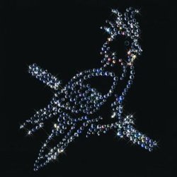 Картина Попугай c кристаллами Swarovski