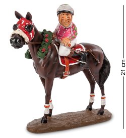 Фигурка Игрок в поло на лошади