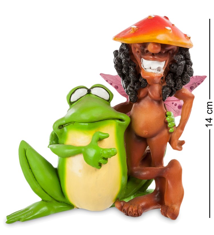 Фигурка Мумбо с Квакшей - счастливы вместе The Comical World of Stratford RV-162