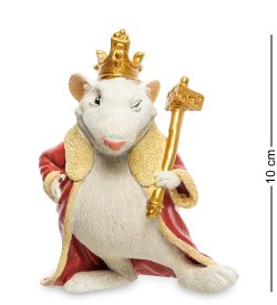 Статуэтка Белая Крыска Король желаний