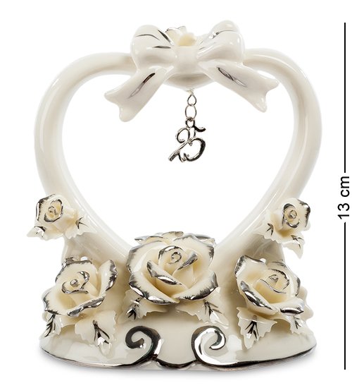 Керамическая статуэтка Серебряный юбилей Pavone CMS-10/16