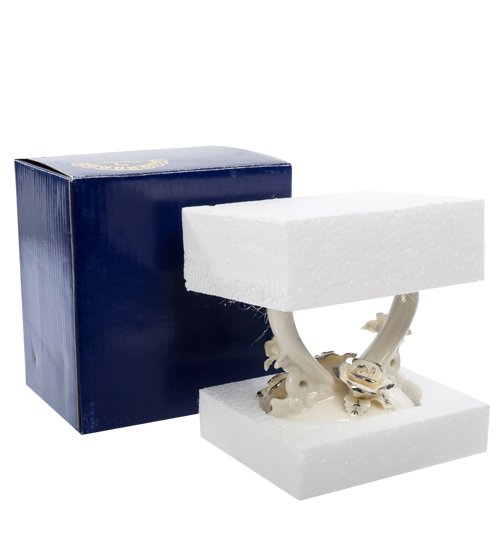 Керамическая статуэтка Серебряный юбилей Pavone CMS-10/16, упаковочный вид