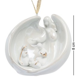 Подвесная статуэтка из керамики Ангел-Хранитель очага