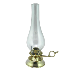 Ламповый Подсвечник со стеклянным плафоном