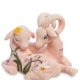 Фигурка из фарфора Влюбленные Барашки Pavone JP-71/16