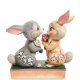 Статуэтка Топотун и Цветочек из Бэмби Disney Traditions, вид профиль с другой стороны