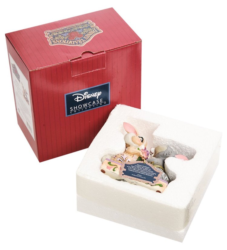 Статуэтка Топотун и Цветочек из Бэмби Disney Traditions, упаковочный вид