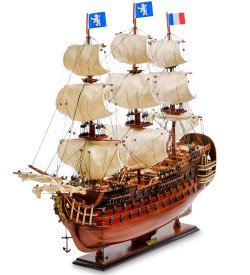 Модель французского линейного корабля Le Royal Louis 1668 г.
