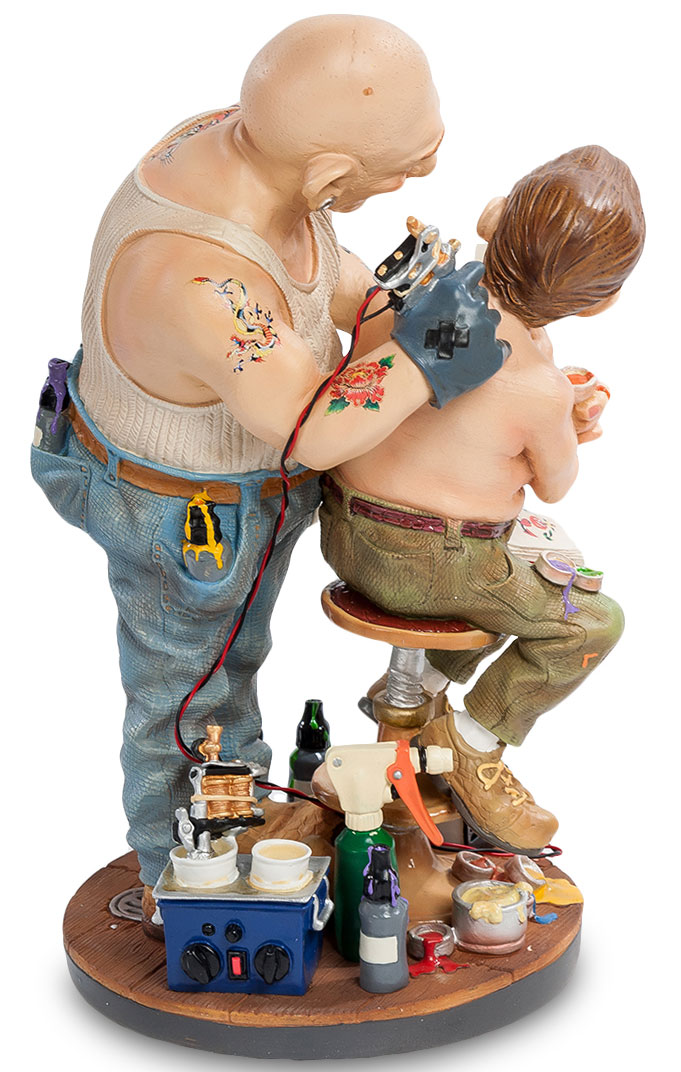 Статуэтка Мастер Тату Parastone PRO-15, оборотная сторона