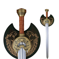 Меч Короля Рохана Херугрим на панно (Властелин Колец)