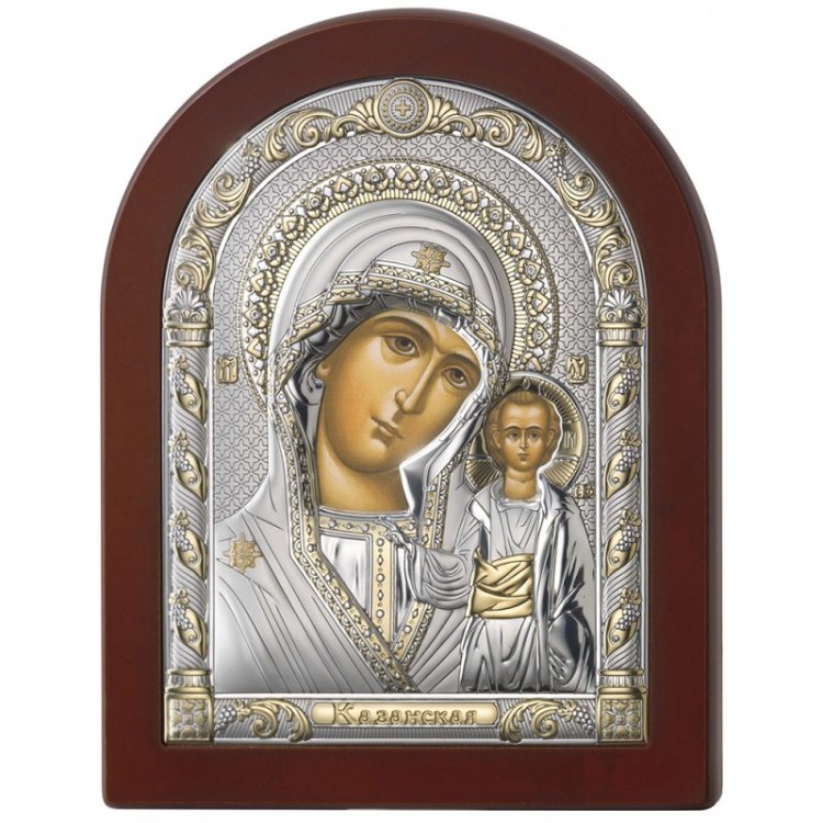 Казанская Икона Божией Матери, Размер: 12х16 см Valenti 84124/3ORO