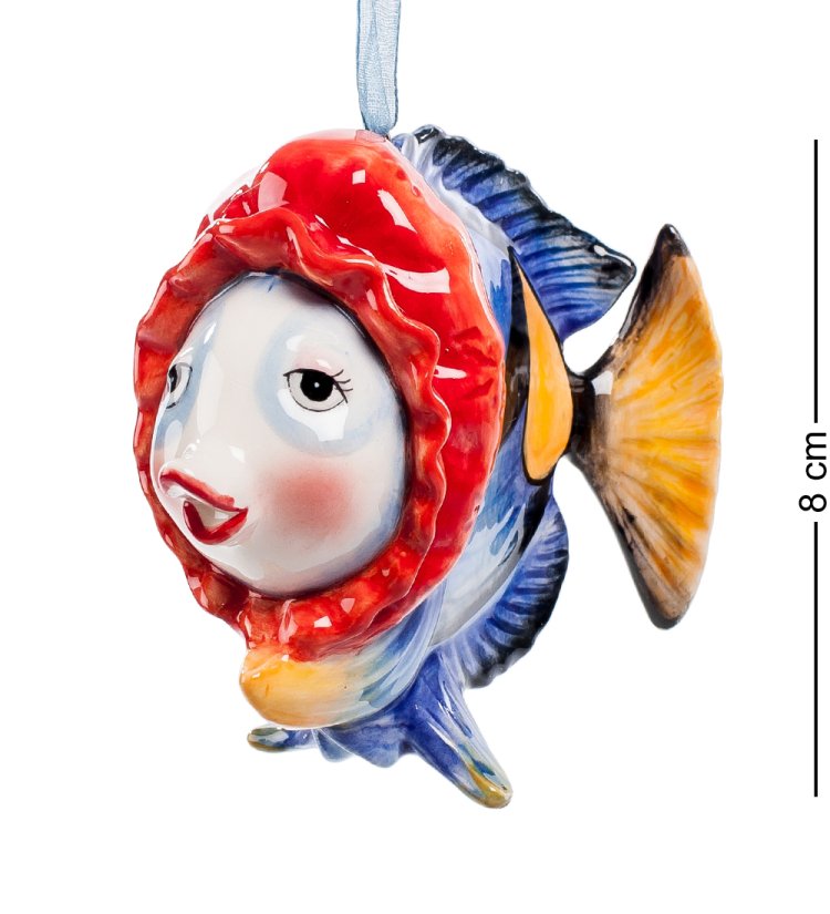Подвесная статуэтка из керамики Рыбка Pavone CMS-13/ 1
