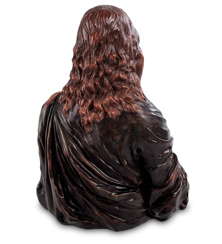 Статуэтка Мона Лиза - Леонардо да Винчи Veronese WS-551, оборотная сторона