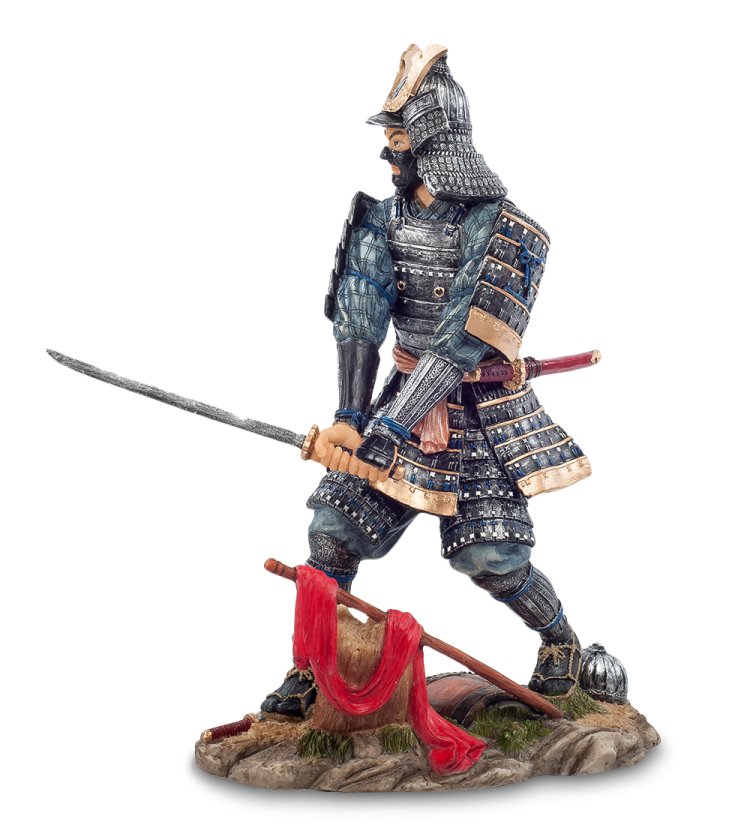 Статуэтка Самурай в доспехах Veronese WS-753, вид профиль