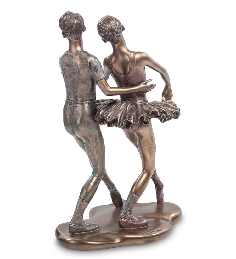 Статуэтка Воздушный Балетный дуэт Veronese WS-403, оборотная сторона