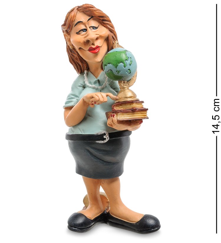 Статуэтка Учитель с глобусом The Comical World of Stratford RV-921