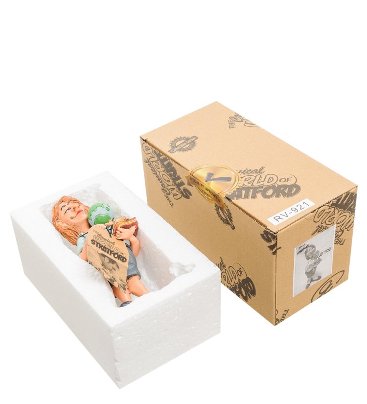 Статуэтка Учитель с глобусом The Comical World of Stratford RV-921, упаковка