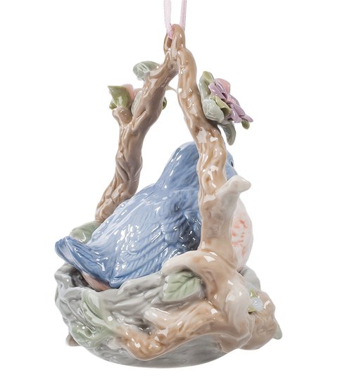 Подвесная фигурка из керамики Птичка Pavone CMS-15/17, оборотная сторона