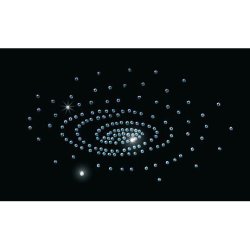 Картина Галактика 2 c кристаллами Swarovski