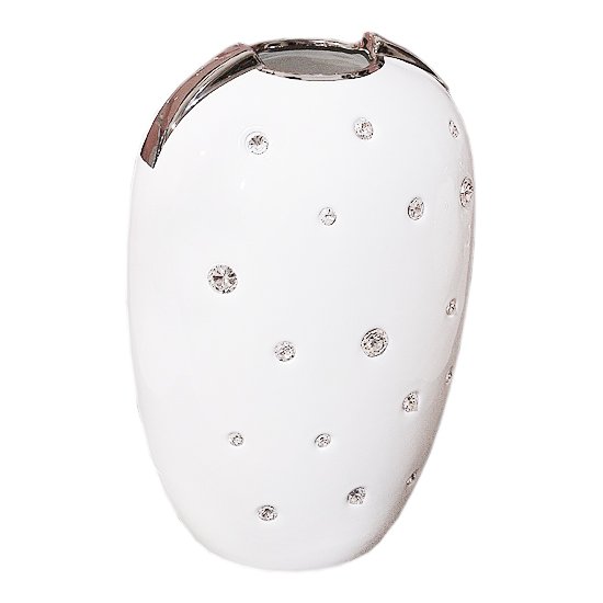 Ваза для цветов Подснежник (Платиновый декор)