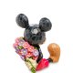 Маленькая статуэтка Микки Маус с цветами Disney Traditions, оборотная сторона