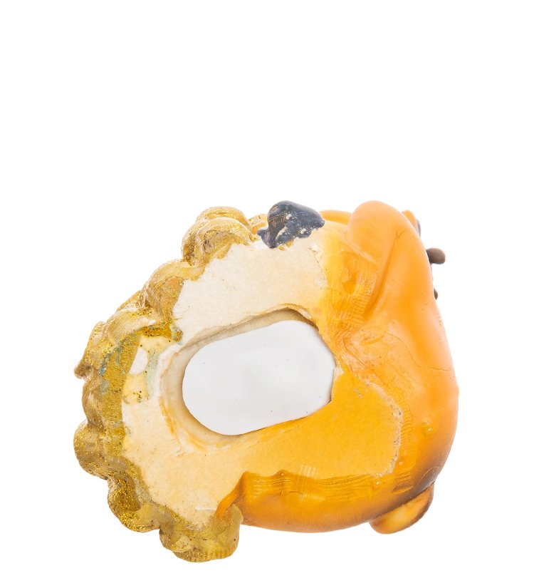 Копилка Денежный Бык на монетах с Евро символ 2021 года AF-1005/1, фотография снизу