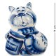 Фигурка Кот-Сладкоежка Голубая гжель ГЛ-195
