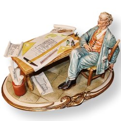 Статуэтка из фарфора Архитектор