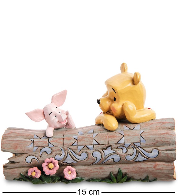 Статуэтка Винни Пух и Пятачок Disney Traditions, портретный вид