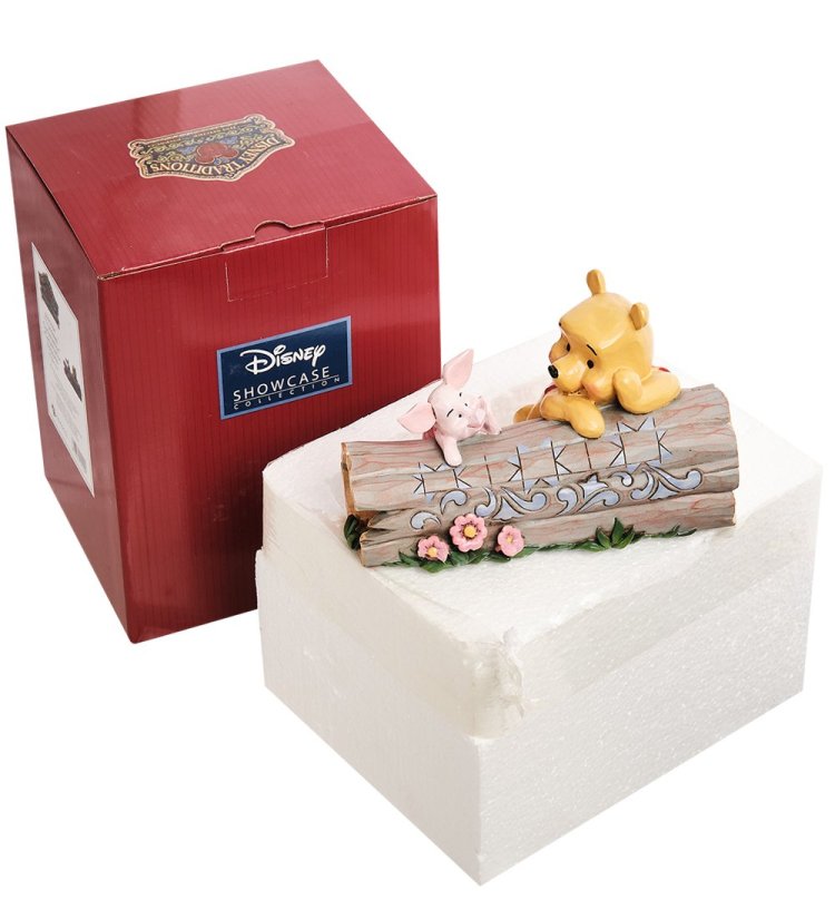 Статуэтка Винни Пух и Пятачок Disney Traditions, упаковочный вид