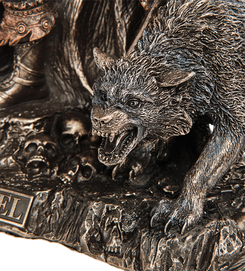 Статуэтка Хель - повелительница мира мертвых Veronese WS-1093, увеличенный вид деталей