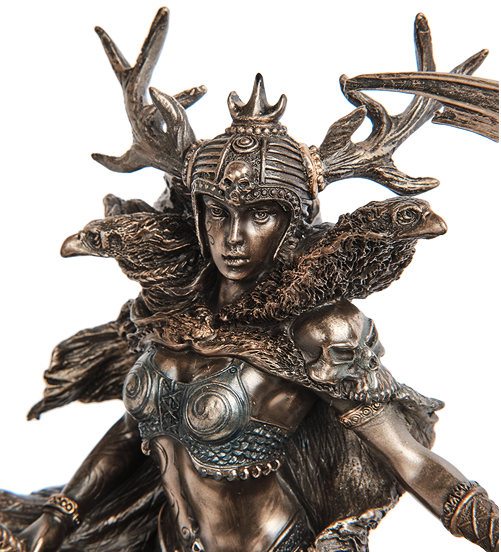 Статуэтка Хель - повелительница мира мертвых Veronese WS-1093, портретный вид