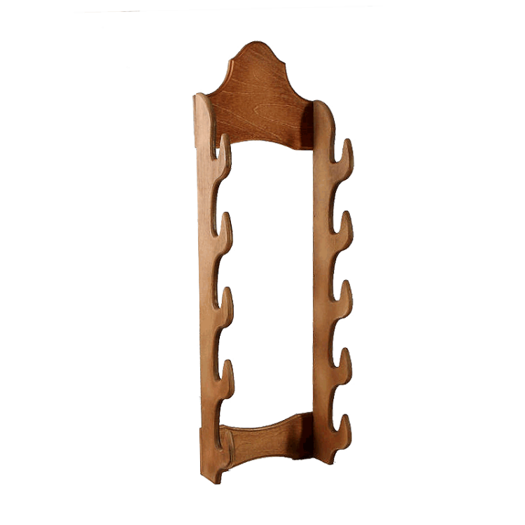 Настенная подставка под 5 пистолей или мечей Ц-060