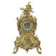 Часы каминные из бронзы с канделябрами Карранка Bello De Bronze BP-2706428-D, фотография часов