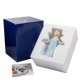 Статуэтка из фарфора Ангелочек в голубом руки в стороны Pavone CMS-11/ 3, фотография в упаковке