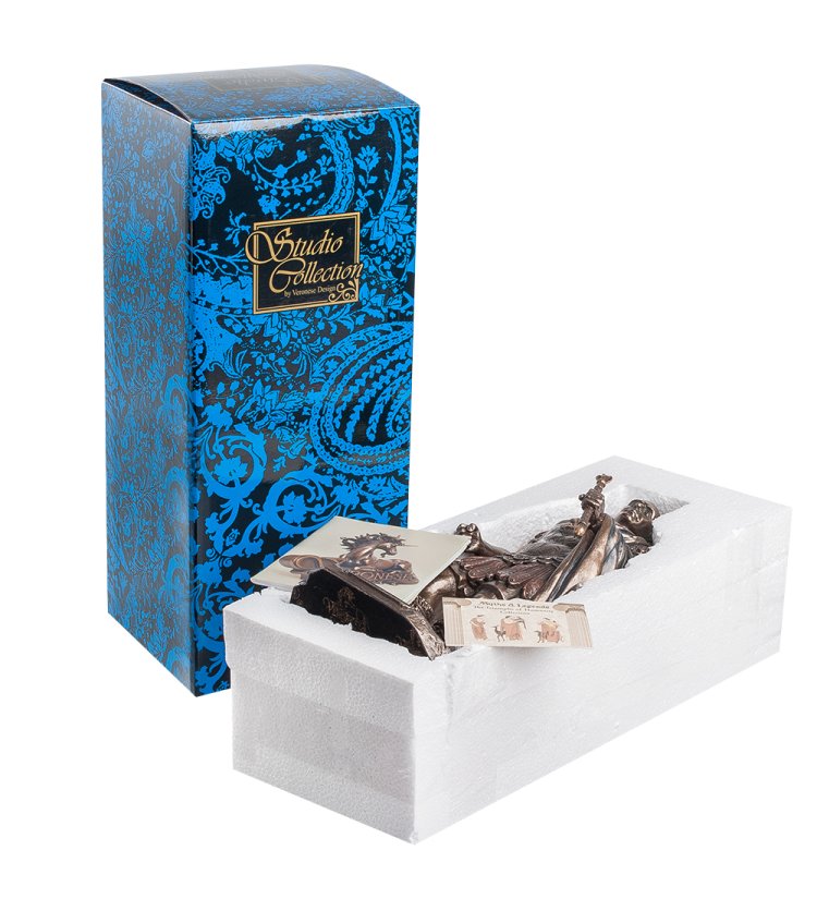 Статуэтка Гай Юлий Цезарь - Калигула Veronese WS-559, упаковочный вид